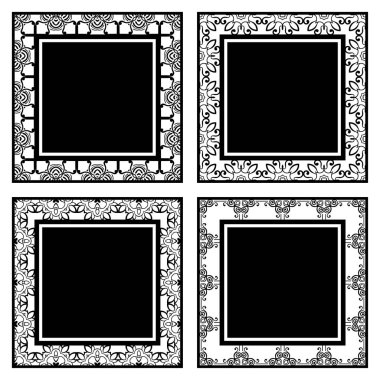Vintage süs çerçeveler