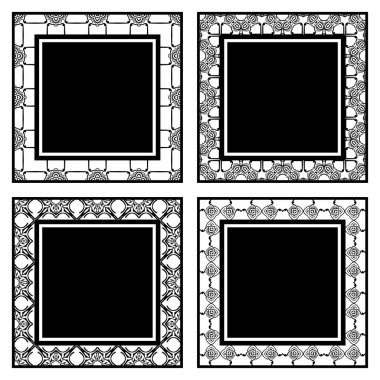 Vintage süs çerçeveler