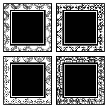 Vintage süs çerçeveler