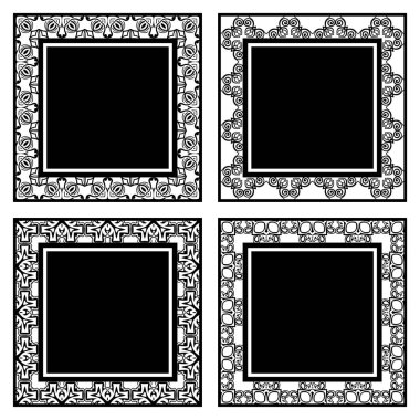 Vintage süs çerçeveler