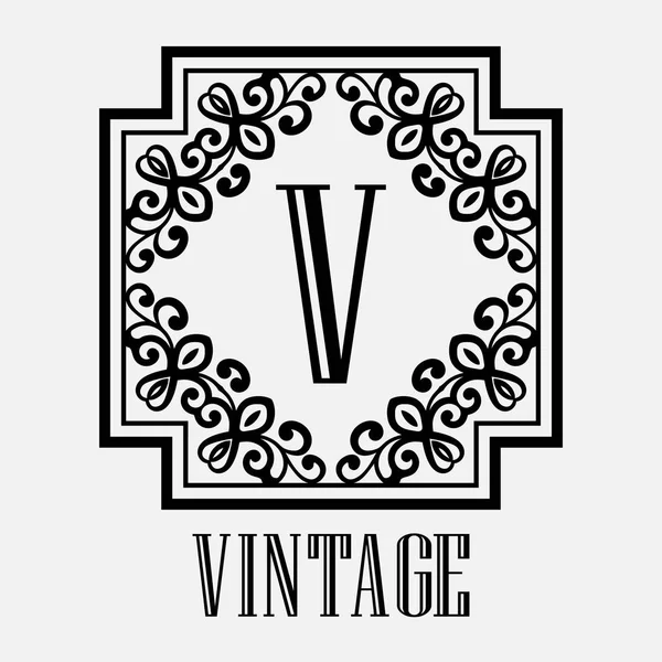 Vintage διακοσμητικά μονόγραμμα — Διανυσματικό Αρχείο