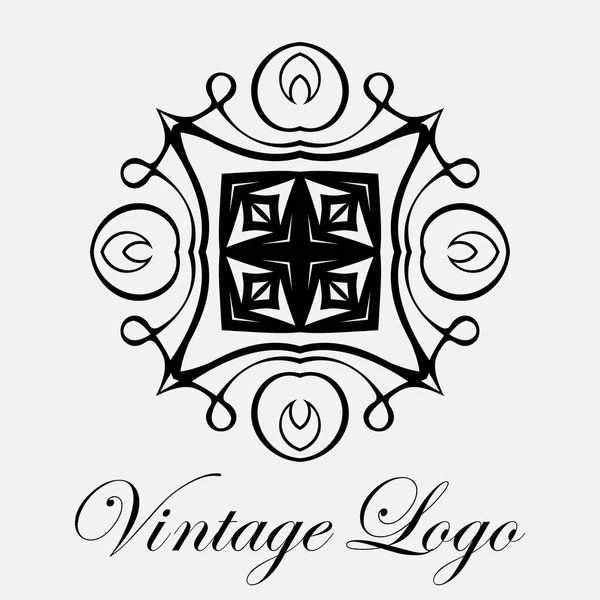 Logo ornamental vintage — Archivo Imágenes Vectoriales