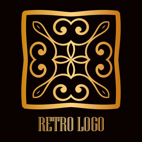 Vintage διακοσμητικό λογότυπο — Διανυσματικό Αρχείο