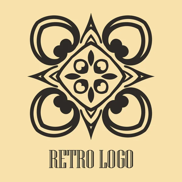 Logo ornamental vintage — Archivo Imágenes Vectoriales