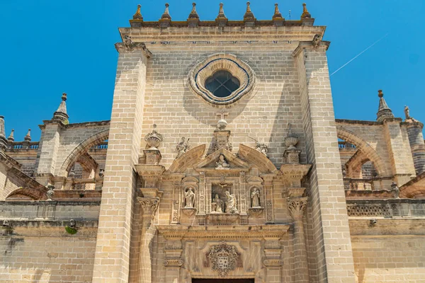 Katedral Müzesi Nin Kapısı Jerez Frontera Endülüs Spanya — Stok fotoğraf