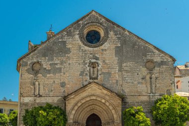 St. Dionysius Kilisesi cephesi. Jerez de la Frontera, Endülüs, İspanya