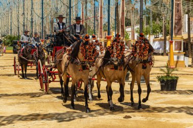 Feria (Feria de Caballo), Jerez de la Frontera, Endülüs, İspanya, 14 Mayıs 2019