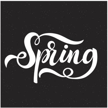 Merhaba bahar yazı. Davetiyeler, posterler, tebrik kartları için öğeleri.