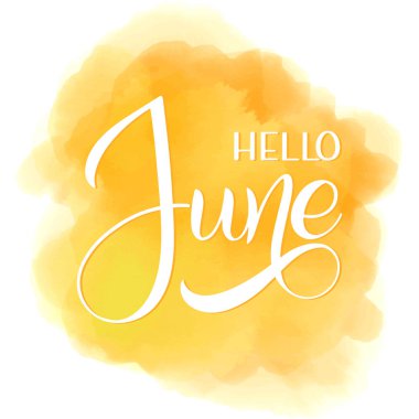 Merhaba June harfleri..