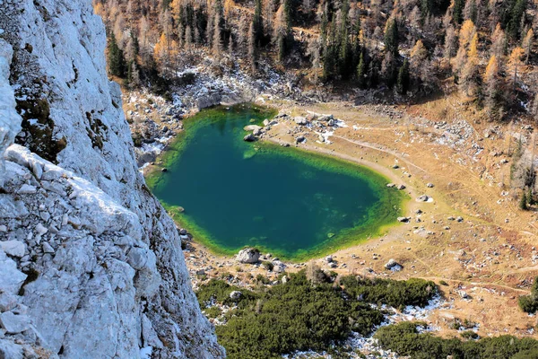One Triglav Lakes Autumn — Stock Photo, Image