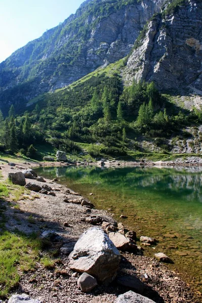 斯洛文尼亚Bohinj的Krn湖 — 图库照片
