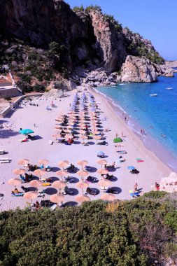 Kyra panagia Beach'te karpathos