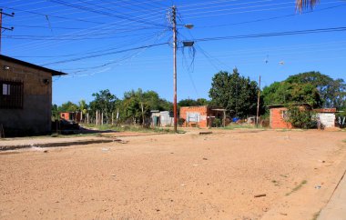 bazı kablolarda elektrik için tipik yoIda Venezuela