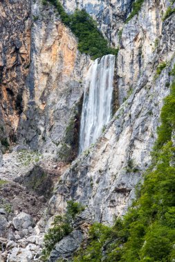 Slovenya Güzel şelale Boka