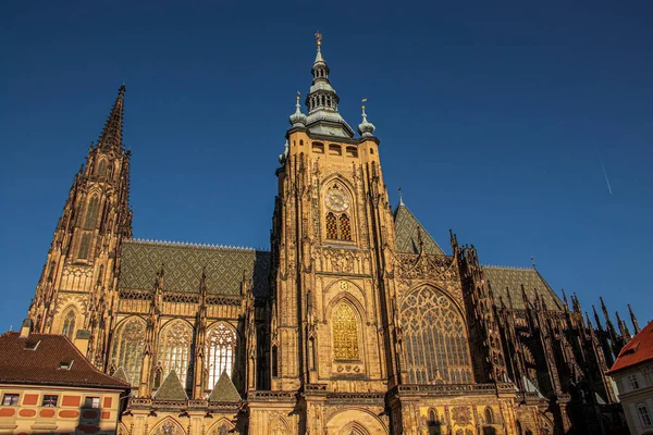 Vitus Cathedral Side — Stock Photo, Image