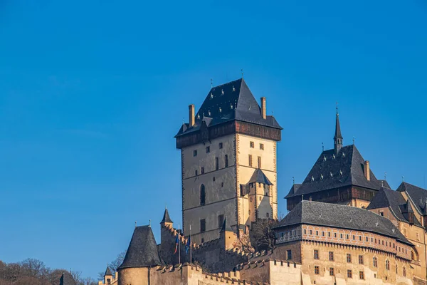 Castillo Karlstejn Toda Gloria — Foto de Stock