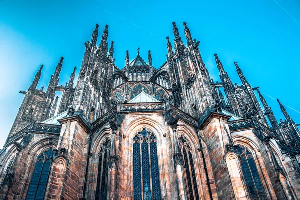 Back Side Vitus Cathedral — 스톡 사진