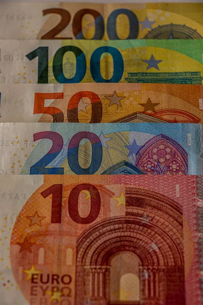 Ein 200 100 Euro Schein — Stockfoto