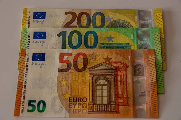 200 100 Euro Stole — Zdjęcie stockowe