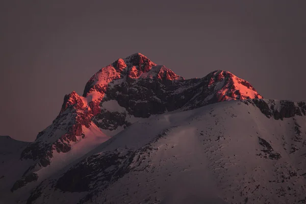 Monte Triglav Hermoso Amanecer — Foto de Stock
