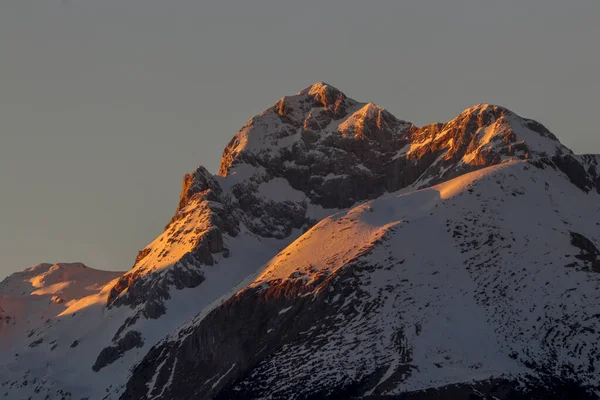 Triglav Morgensonnenaufgang — Stockfoto