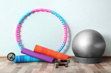 Fizyoterapi spor salonunda spor stok