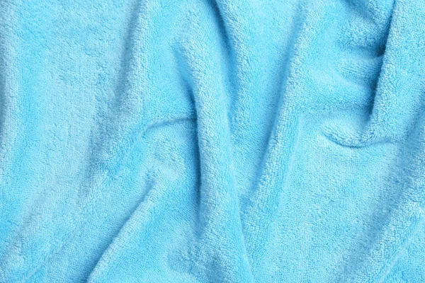 Toalha de banho macia como fundo, close-up — Fotografia de Stock