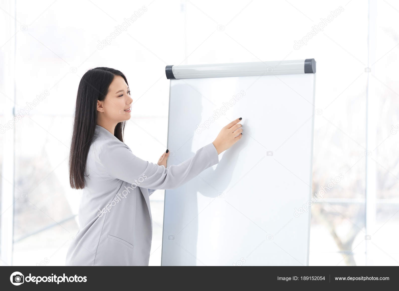 Flip Chart Board With Roller