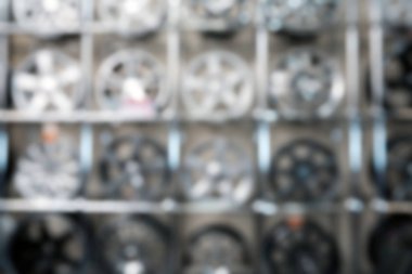 Alaşım jantlar rafları otomobil Servis Merkezi bulanık bakış