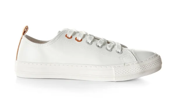 Alkalmi cipő, fehér háttér — Stock Fotó