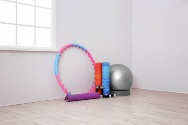 Fizyoterapi spor salonunda spor stok