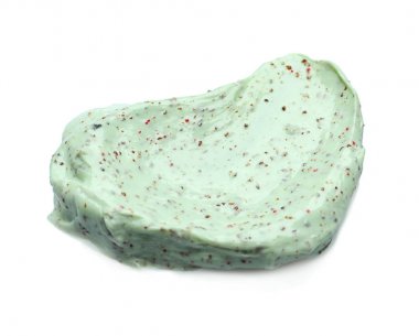 Beyaz arkaplanda doğal temizlik örneği