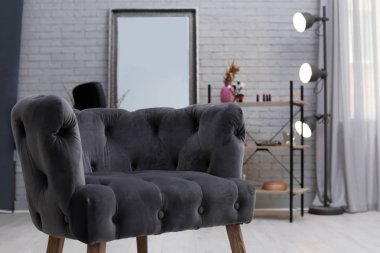 Makyaj odasında rahat koltuk