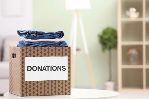 Bag Of Clothes For Donation Stock Photo - Download Image Now