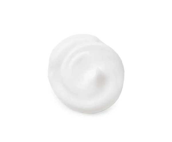 Зразок крему на білому тлі. Косметичний продукт — стокове фото