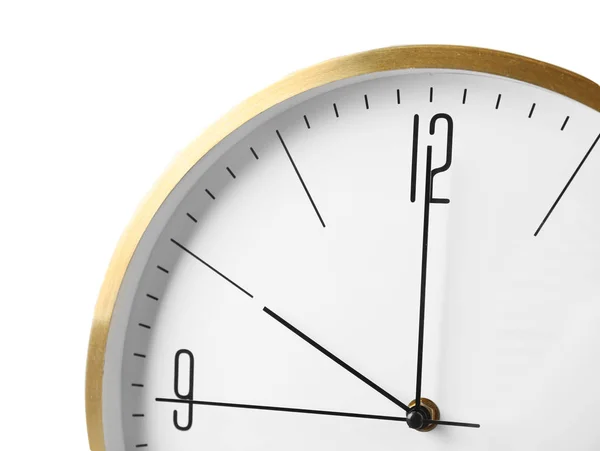 Große Uhr, Nahaufnahme. Zeitumstellungskonzept — Stockfoto