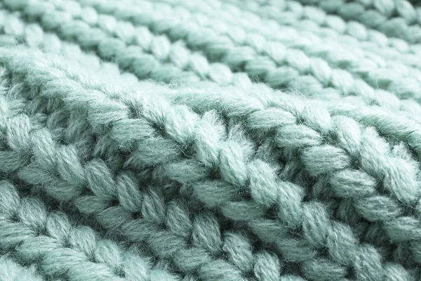 Теплый вязаный свитер в качестве фона, вид крупным планом — стоковое фото