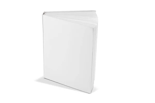 Mock up of hardcover book on white background — Stock Photo, Image