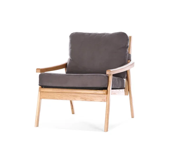 Bequemer Sessel isoliert auf weiß. Interieur — Stockfoto