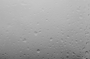 Işık arkaplanda su damlaları, yakın plan görünümü