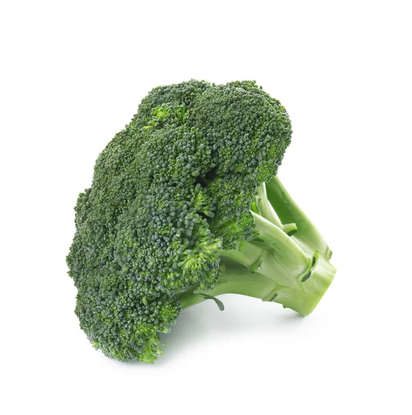 Friss brokkolit izoláltak fehéren. Ehető zöld növény — Stock Fotó