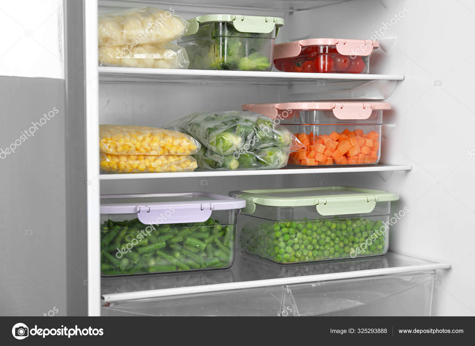 storage bolsas for vegetables in fridge