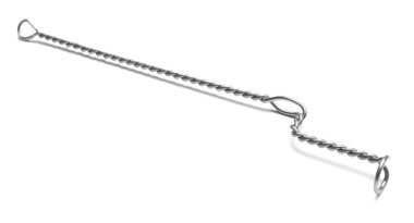 Konuşma terapisi için logopedik sonda beyaza izole edildi