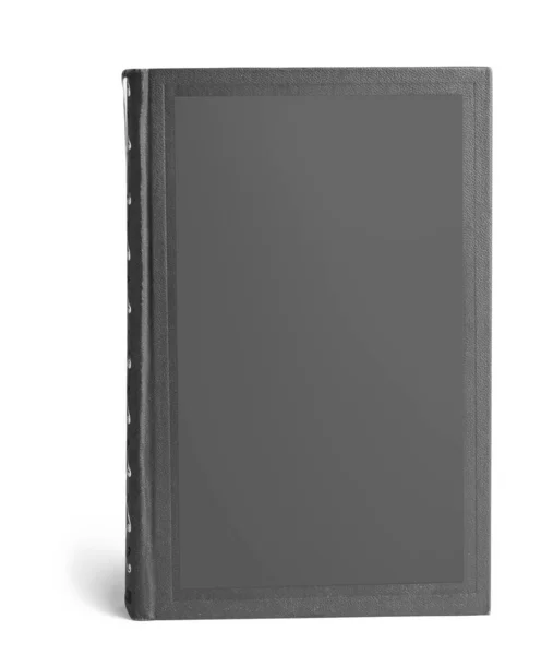 Hardcover book on white background. Space for design — Stock Photo, Image