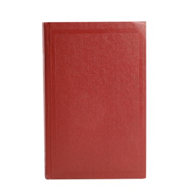 Beyaz üzerine sert kapaklı kitap
