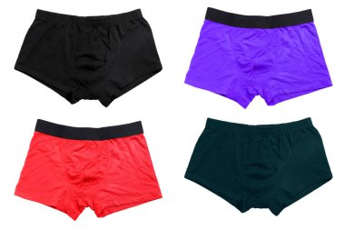 Zarif kadın iç çamaşırları beyaza izole edilmiş, üst manzara