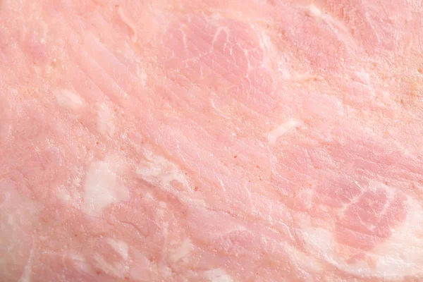 Tasty Ham Background Closeup Fresh Delicacy — Stock Photo, Image