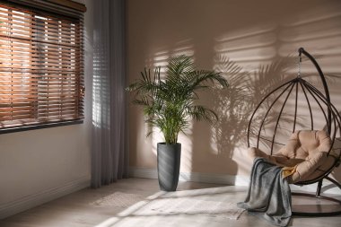 Avuç içi kadar güzel bir oda. İç tasarım elementi