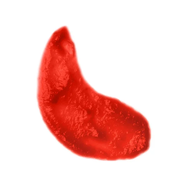 Fresh delicious tomato sauce isolated on white — Stock Photo, Image