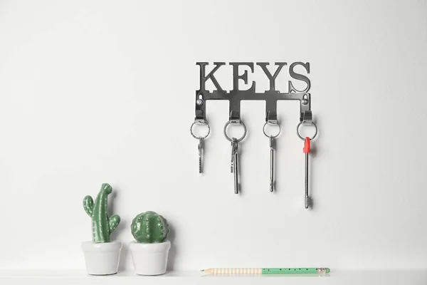 Holder for keys on wall hotsell